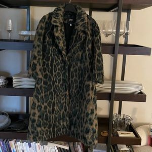 Class Roberto Cavalli leopard coat